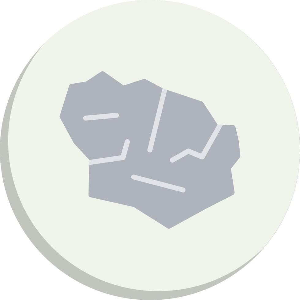 Stone Custom Line Element Muted Color Design Icons vector