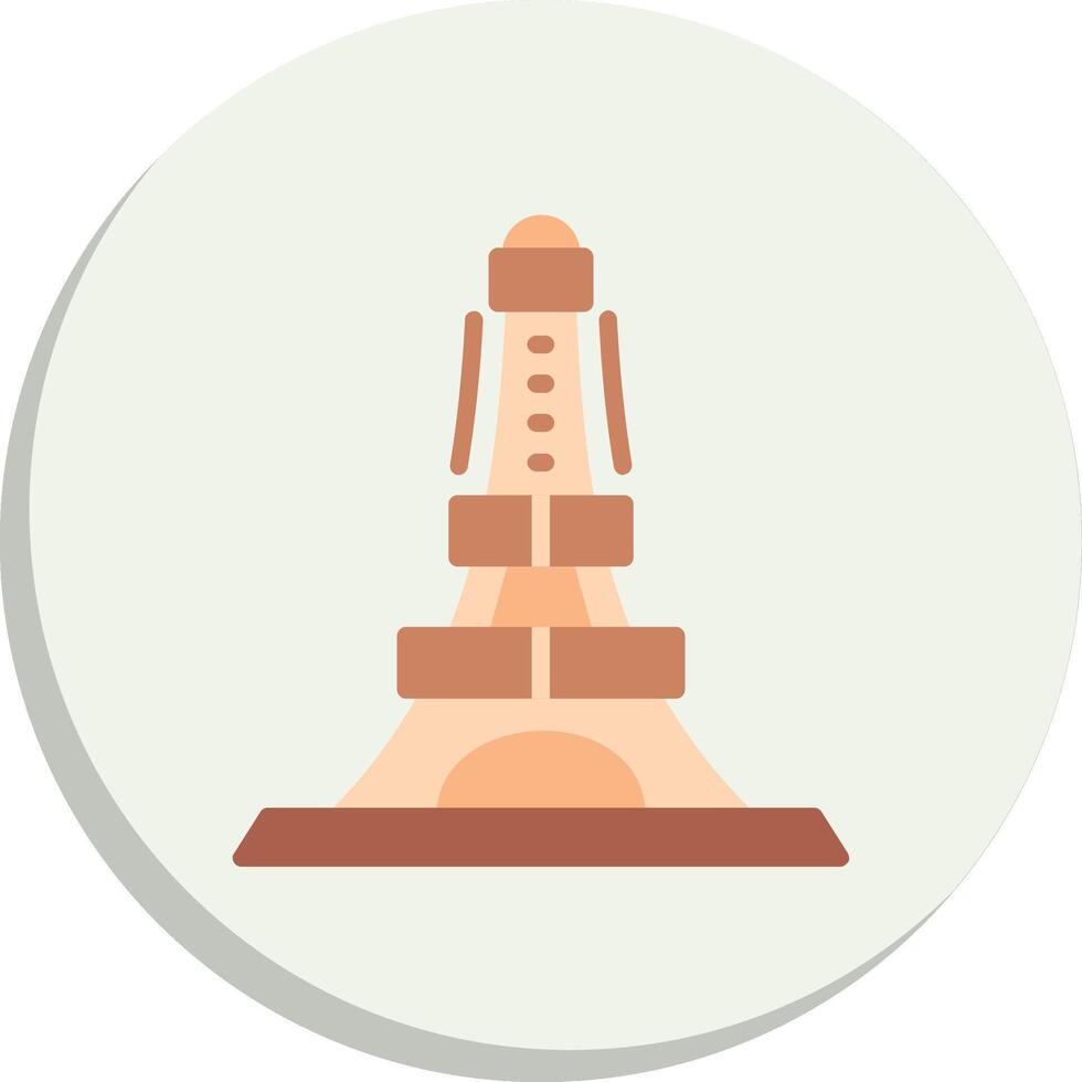 Eiffel Tower Modular Form Gradient Color Form Pack vector