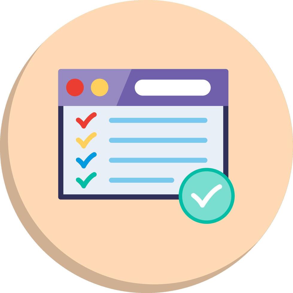 Web Browser Minimal Art Object User Interface Mark Series vector