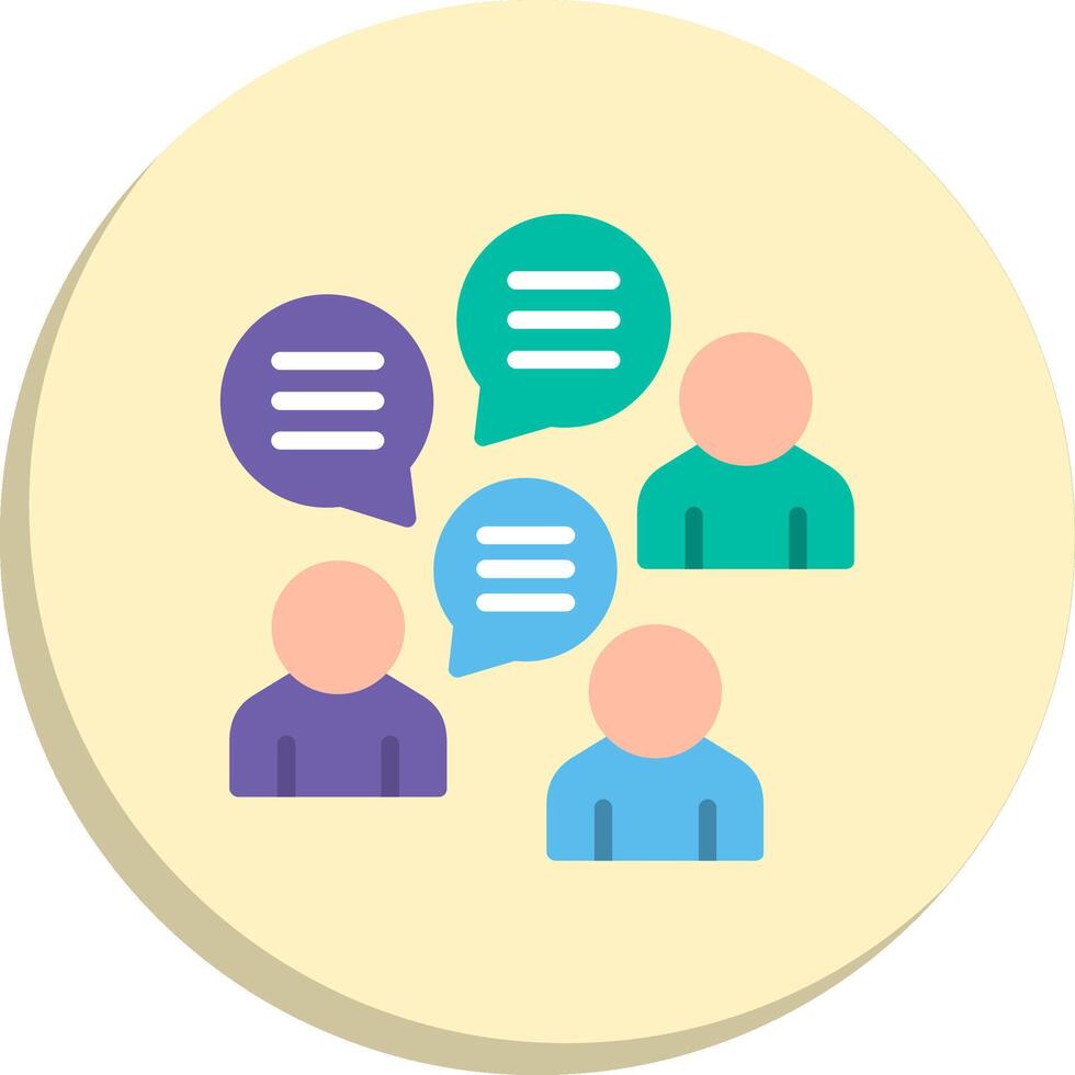 Meeting Sharp Edge Visual Design vector