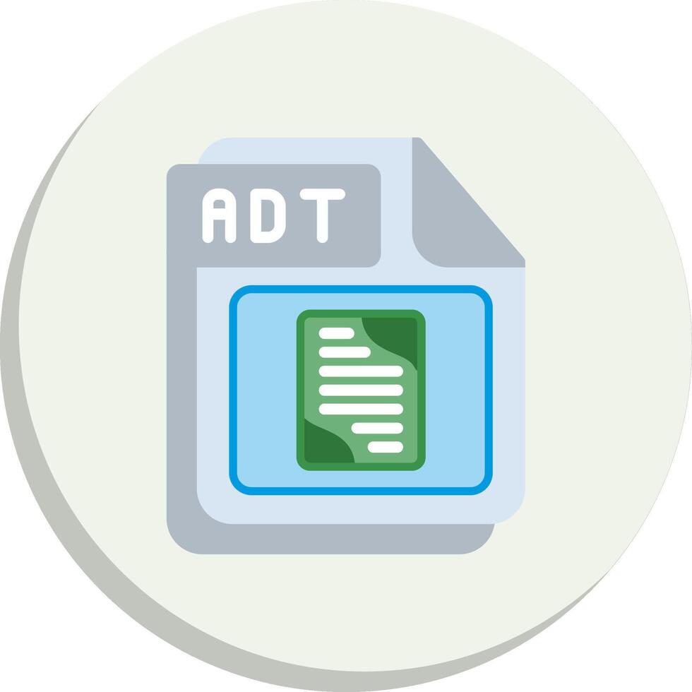 ADT Outlined Frame Object Web Style Graphic Icons vector