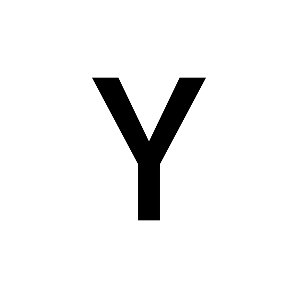 hackernews branco logotipo ícone limpar \ limpo com transparente fundo para ui usar png