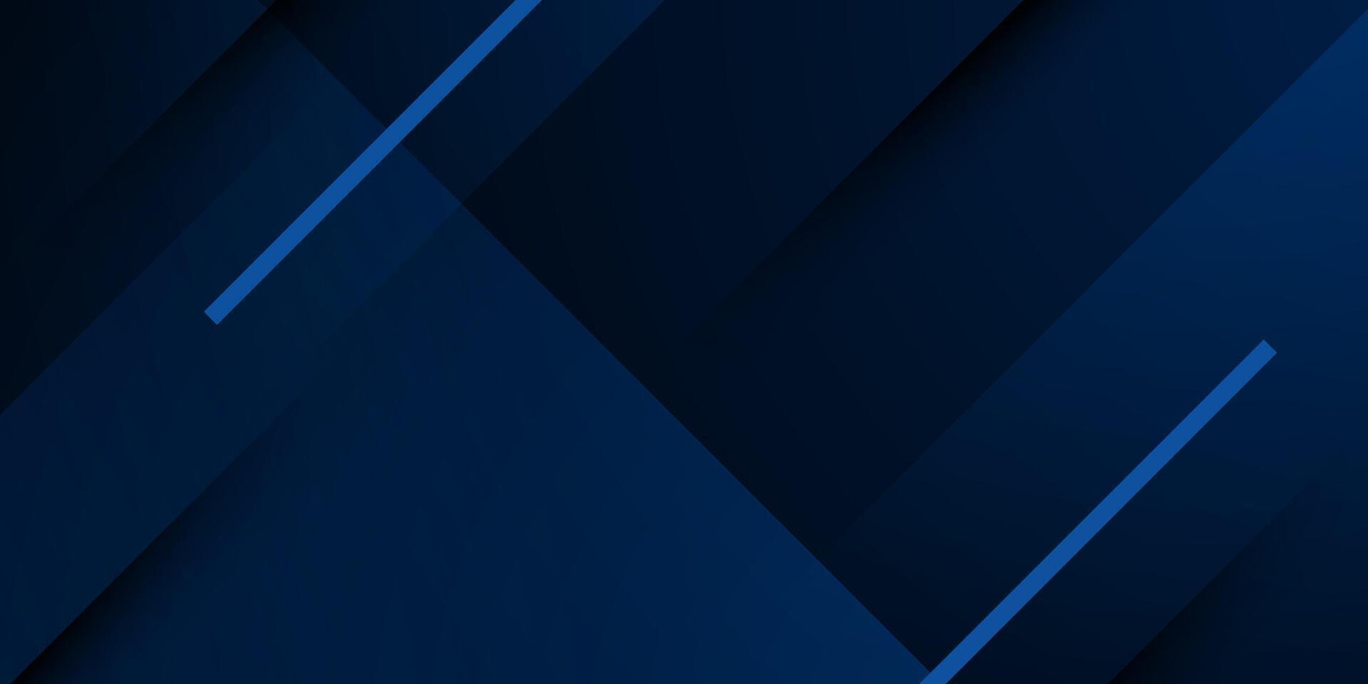 Abstract dark blue futuristic overlap square background. Simple and elegant pattern banner background. vector