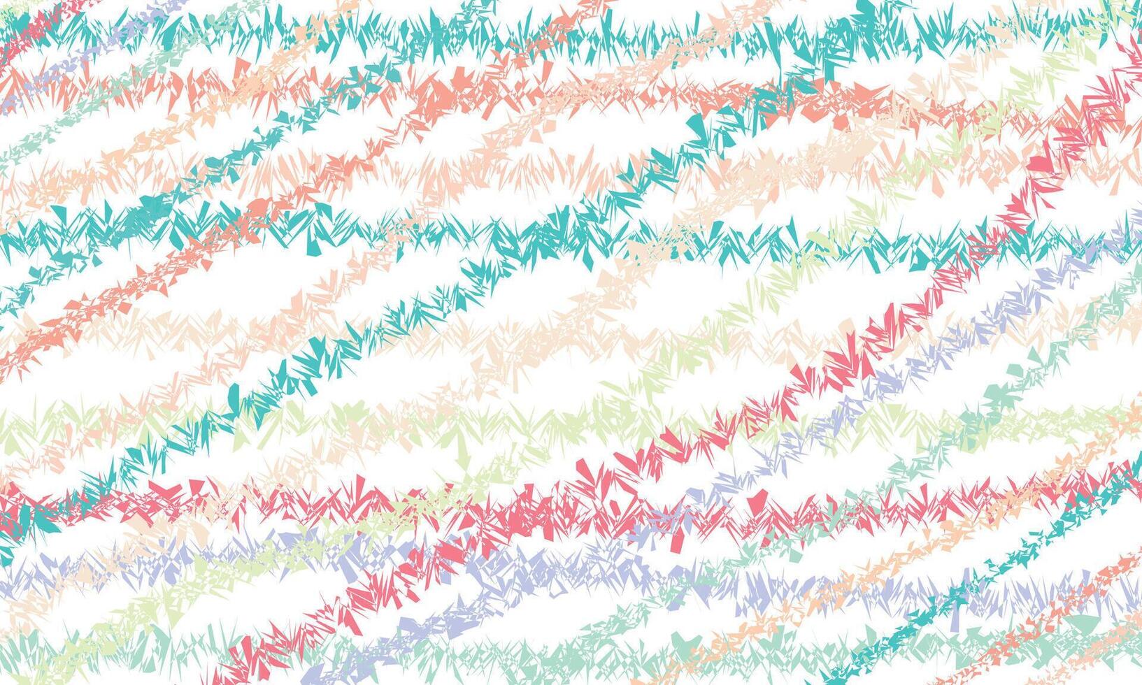 A colorful pattern with lines and dots vector