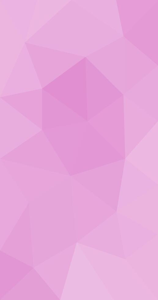 Abstract pink Low polygonal Vertical background Geometric design for business presentations or web template banner flyer vector