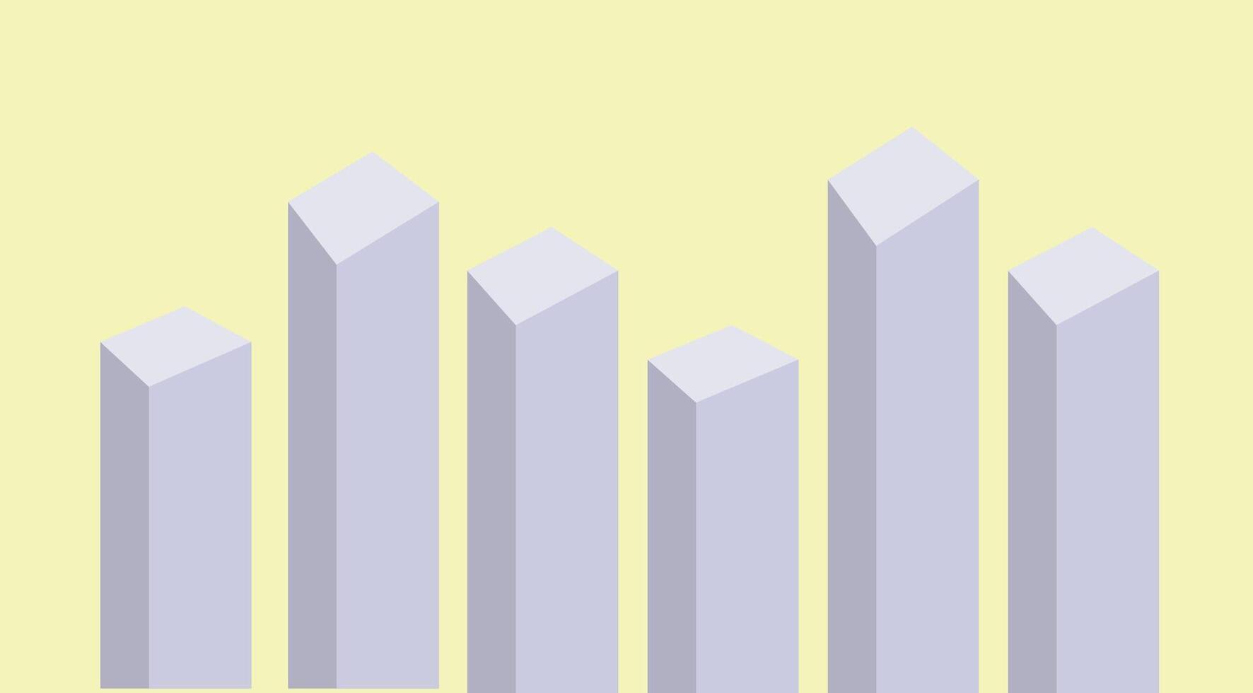 un grafico de un línea con un bar grafico vector