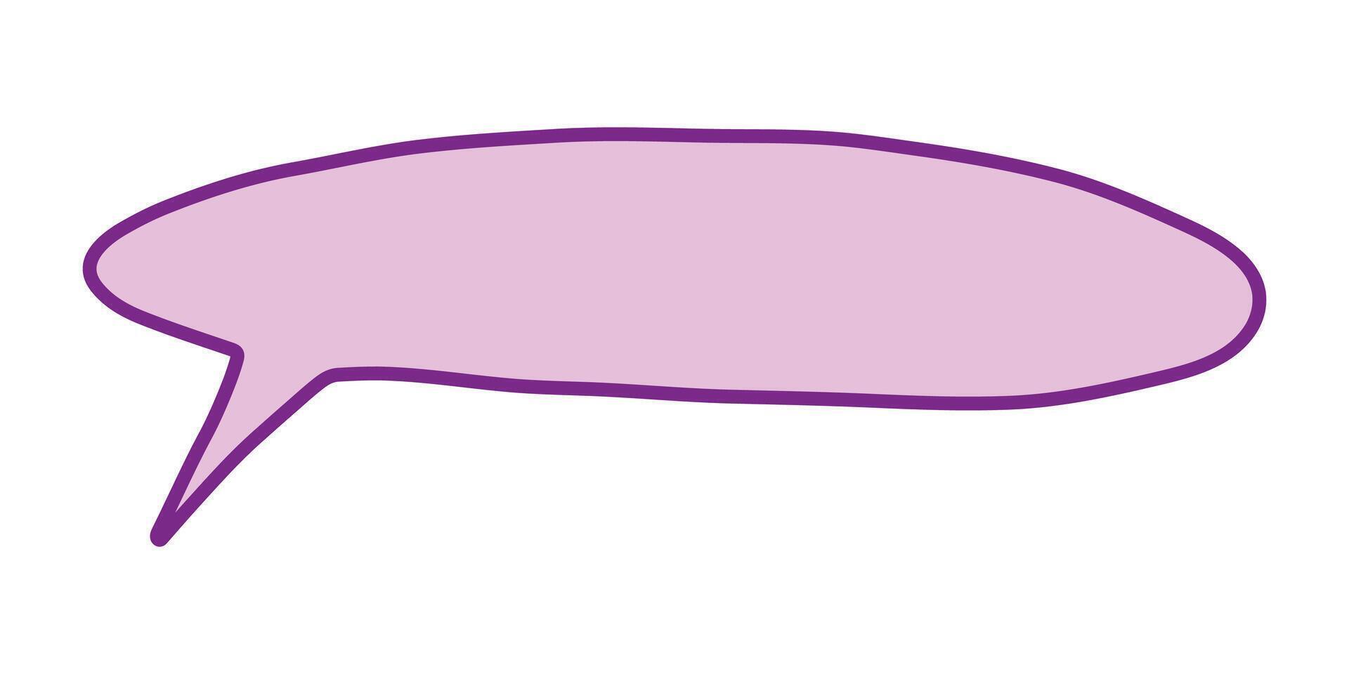 balloon textbox Hand drawn speech bubble Blank empty message box Textbox frame for banners, price tags, stickers, design vector