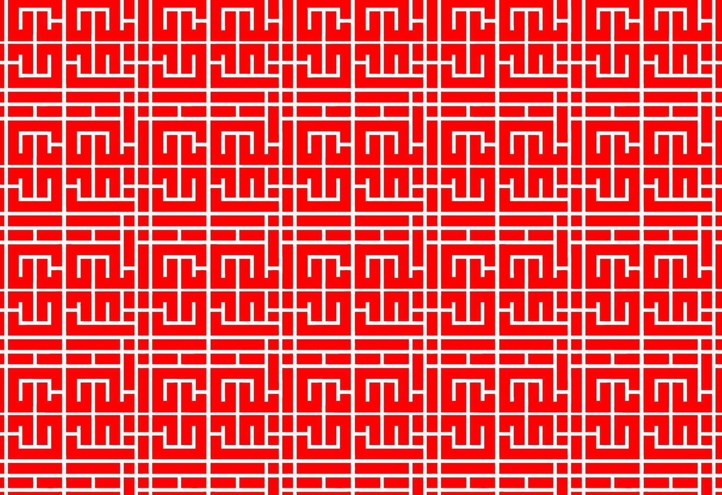 Islamic inspired seamless pattern using grid word in Kufic design with modern digital symmetrical layout vector