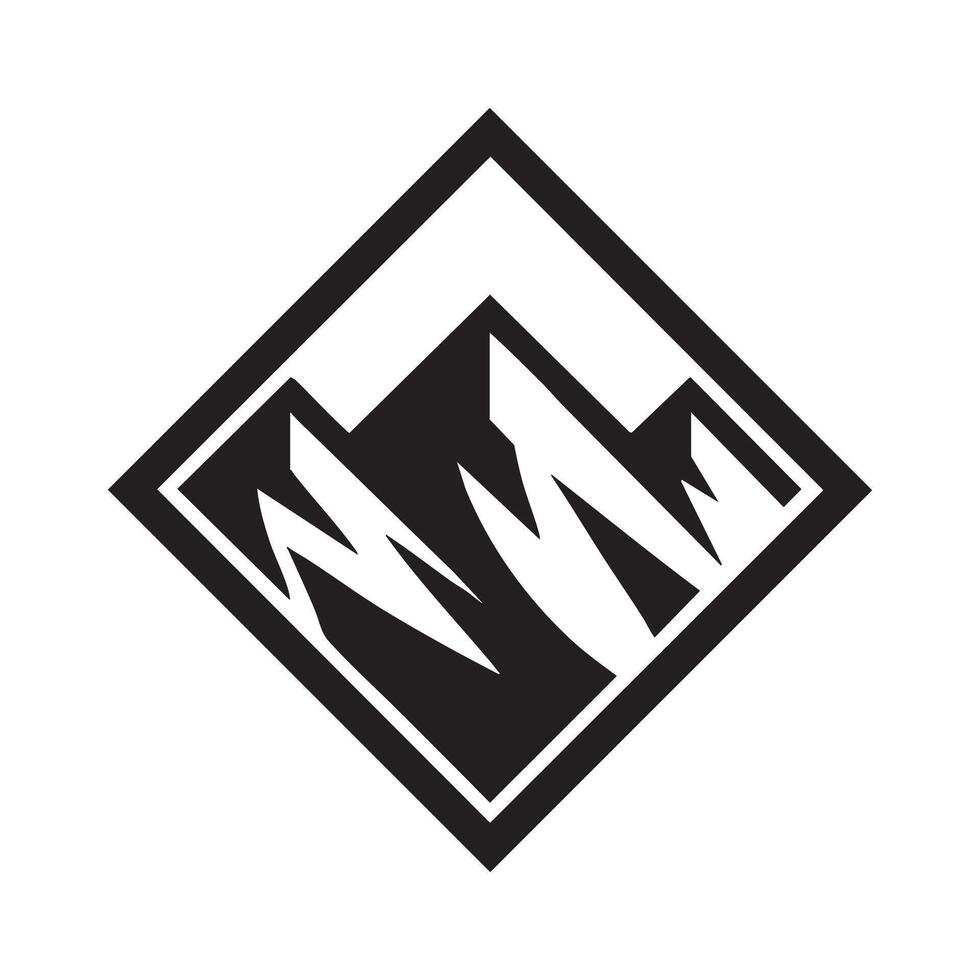 Graphic Displaying a Clean Modern Geometric Design with Balanced Composition vector