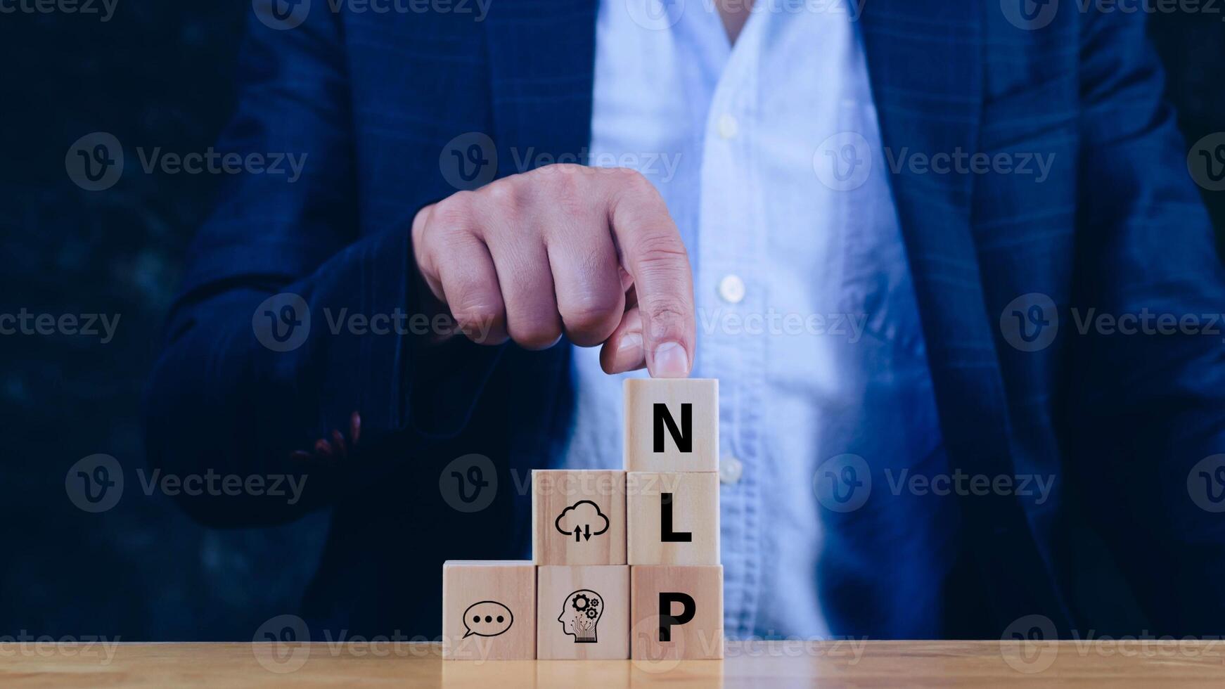 NLP concept, natural language processing, neural network, nlp coaching, neuro linguistic programming, AI Artificial intelligence photo