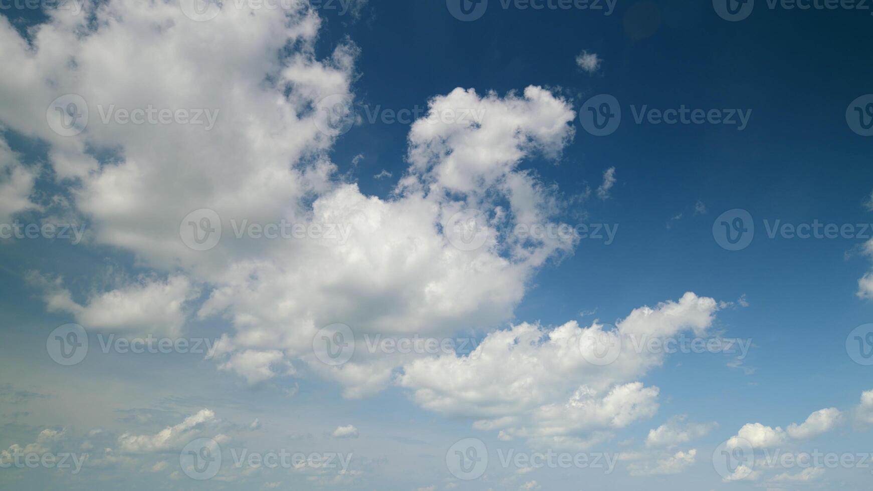 Time lapse. A Bright and Dynamic Cloudy Sky Is Present Overhead, Creating a Beautiful Atmosphere photo