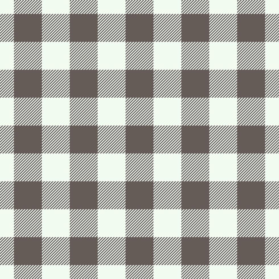 Elegant brown and pale green gingham pattern. Perfect for textile design, website backgrounds, or crafting projects. vector