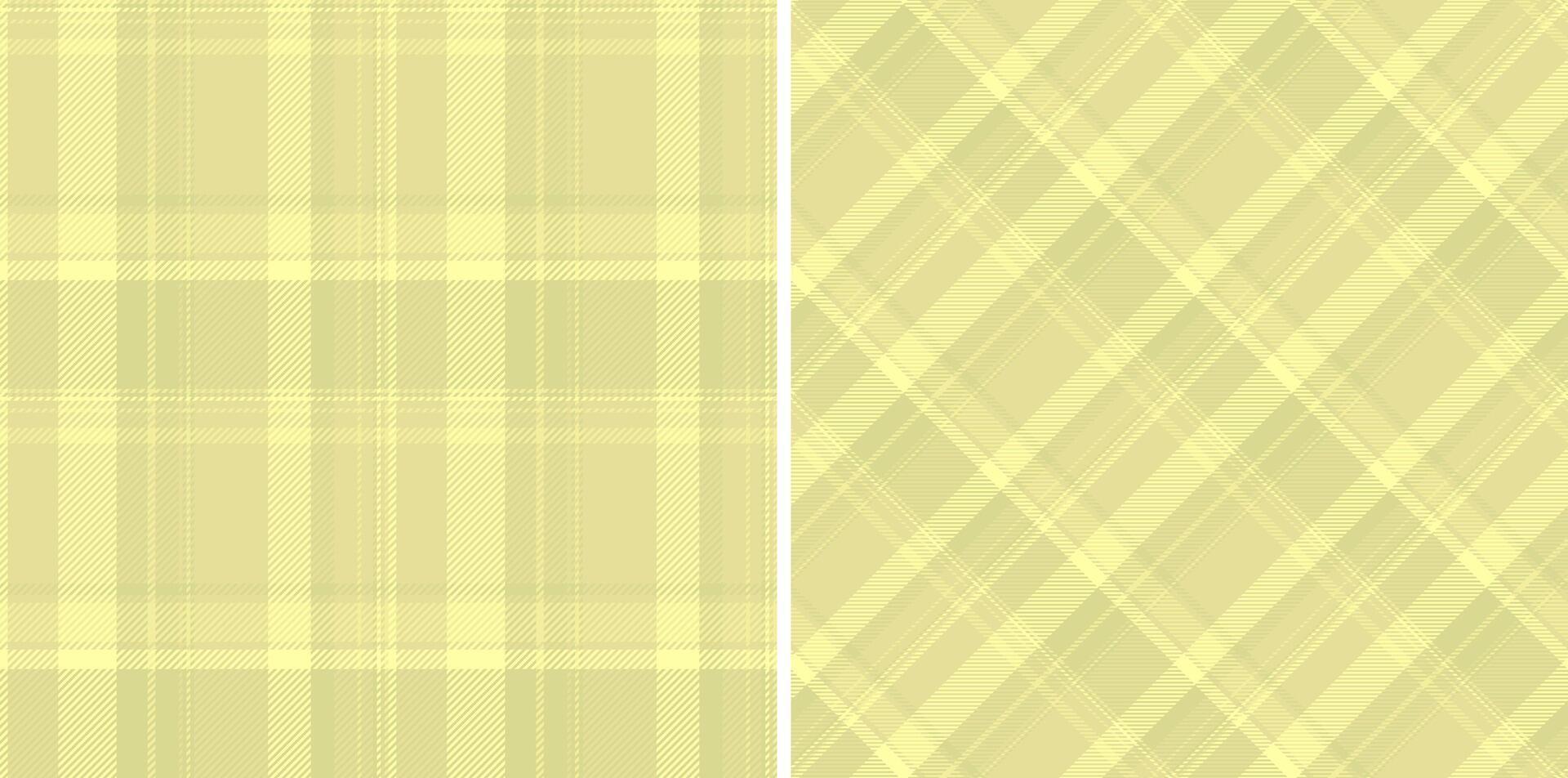 Elegant pastel plaid patterns, perfect for textile design, fashion, or website backgrounds. Two variations classic vertical and dynamic diagonal stripes offer versatile design options. vector