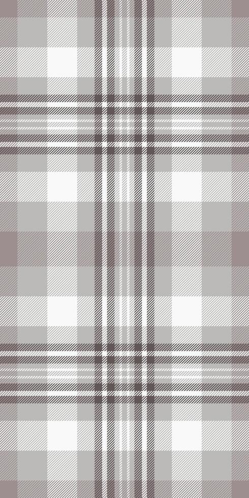Subtle grey and white plaid pattern. Perfect for textile designs, backgrounds, or website templates. Classic, elegant, and versatile, this seamless texture evokes a sense of calm and sophistication. vector