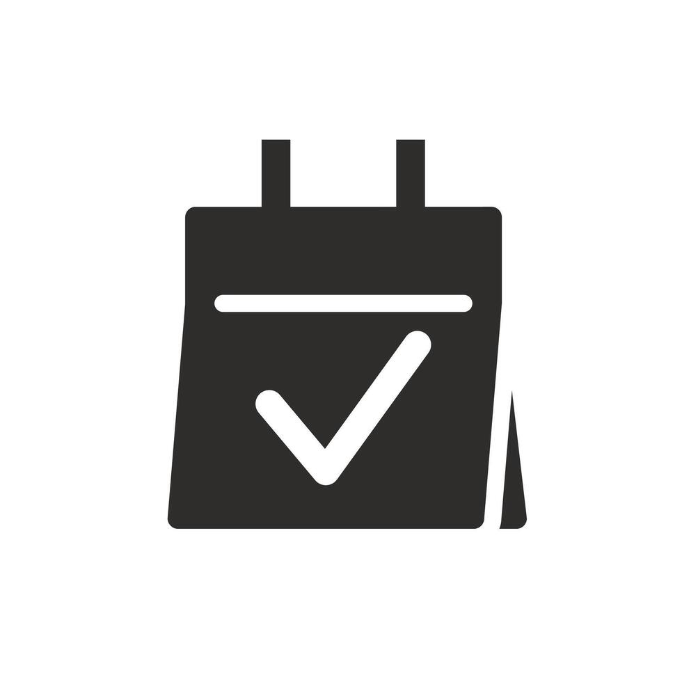 save event date, calendar with check mark icon, organizer day, time planner schedule, flat illustration vector