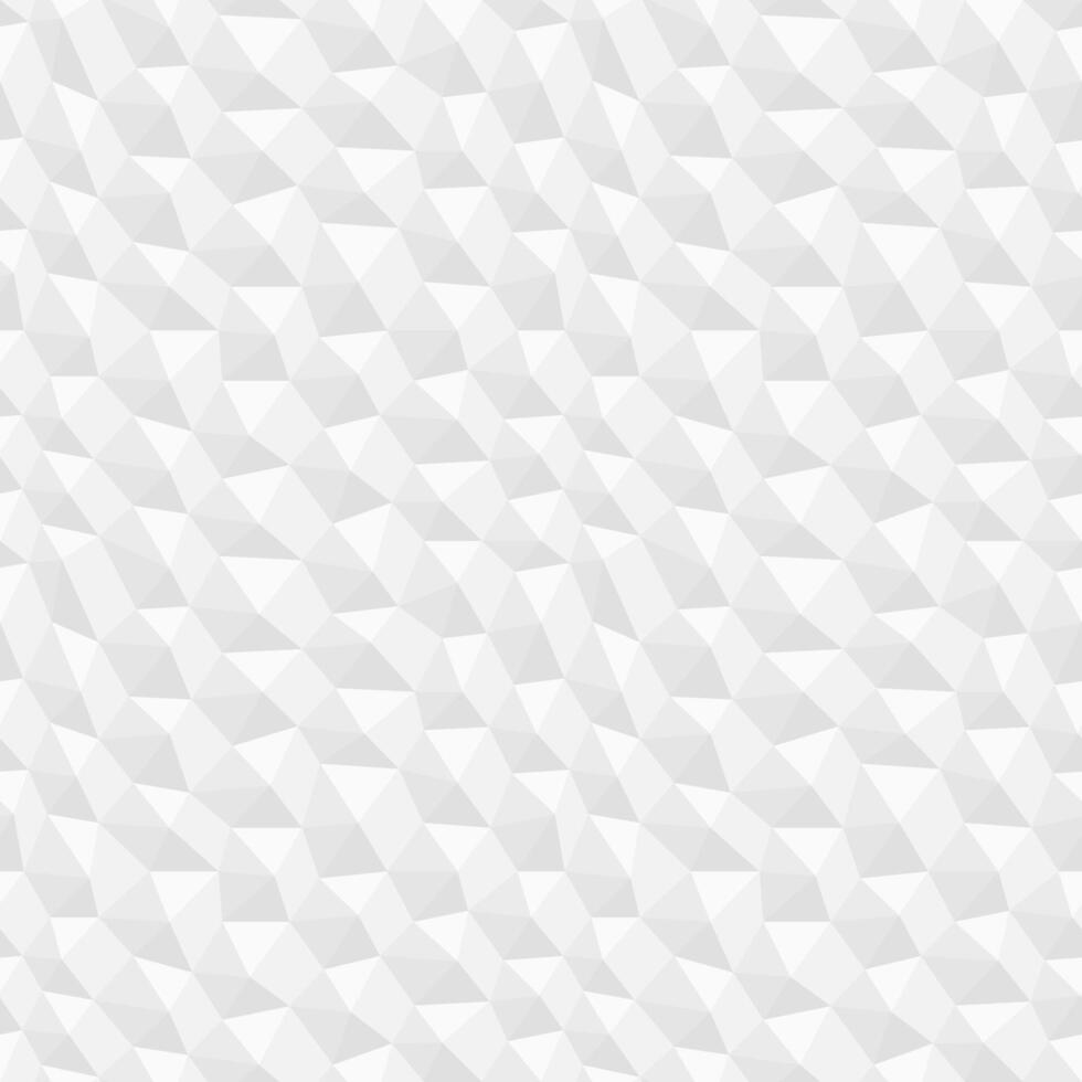 seamless geometric pattern. Repeatable tile clean background. Decorative endless white and gray tile 3d hexagon mosaic texture vector