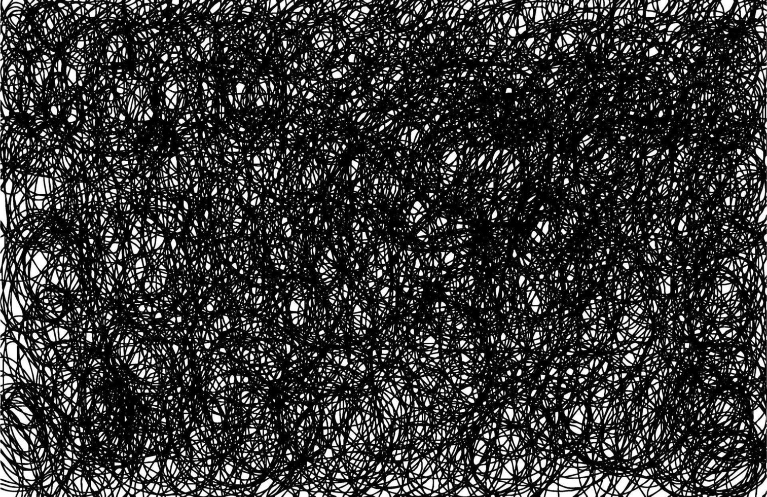 black sketch hatching. Art abstract textures. Pen doodle freehand line strokes chalk scribble line sketch grunge handmade. Twisted curls into a spring. scribble chalk, drawing. vector