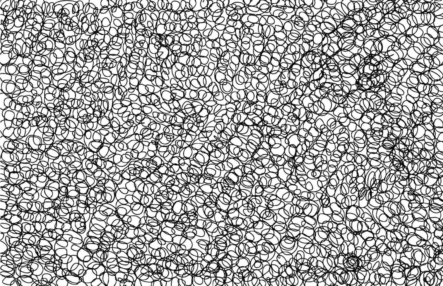 black sketch hatching. Twisted curls into a spring. Art abstract textures. Pen doodle freehand strokes chalk scribble line sketch grunge handmade. Thin swirling lines scribble chalk, drawing. vector