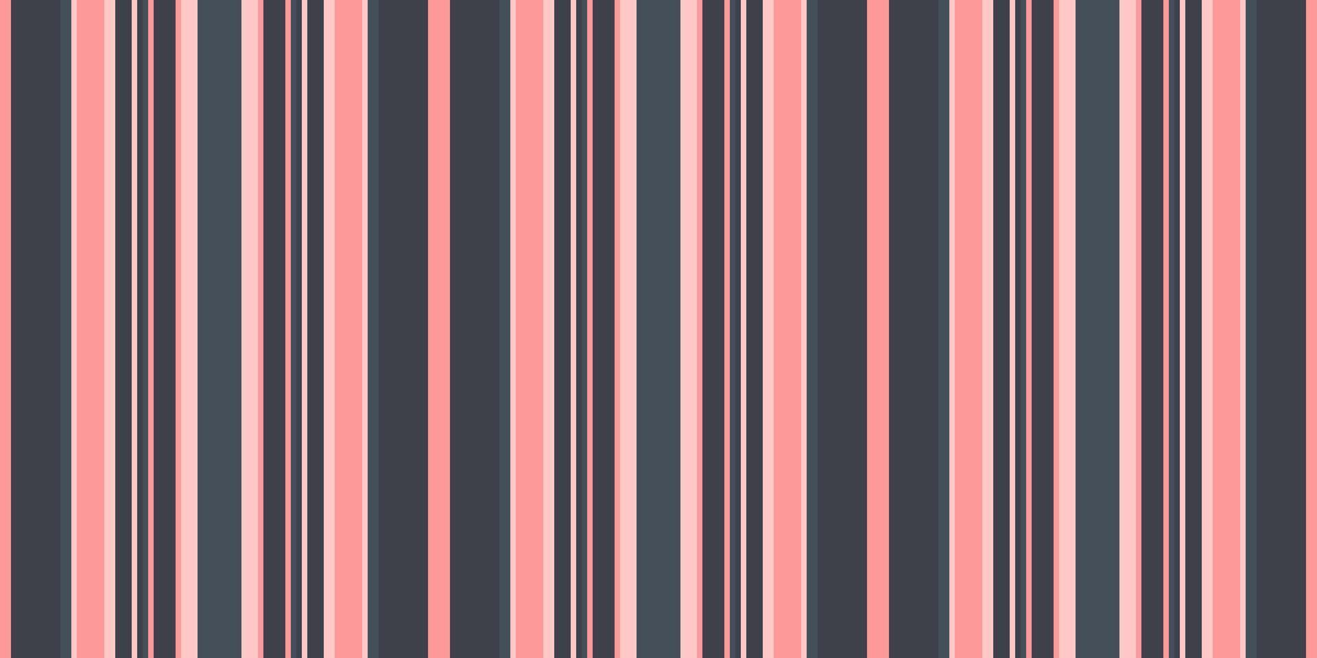 Elegant vertical stripes in soft pink and dark gray create a sophisticated and versatile pattern. Ideal for website backgrounds, textile designs, or packaging. vector