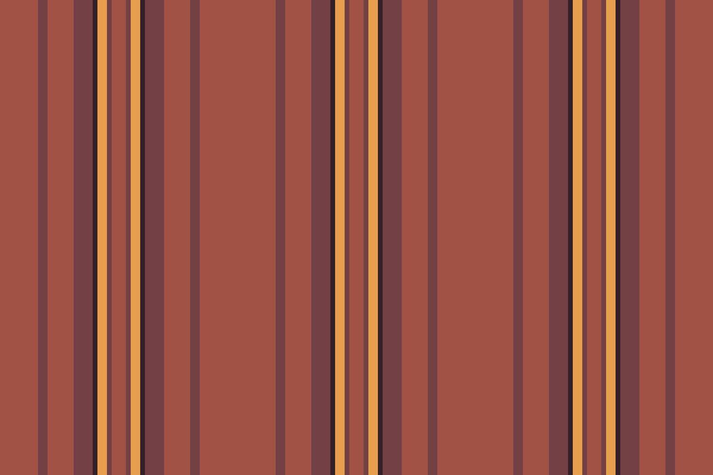 Vuxurious lines vertical , graphical background textile fabric. Lady seamless pattern texture stripe in red and orange colors. vector