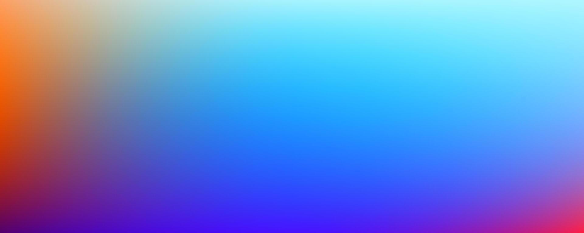 smooth gradient background blending blue, purple, and orange tones with soft abstract transition. vector