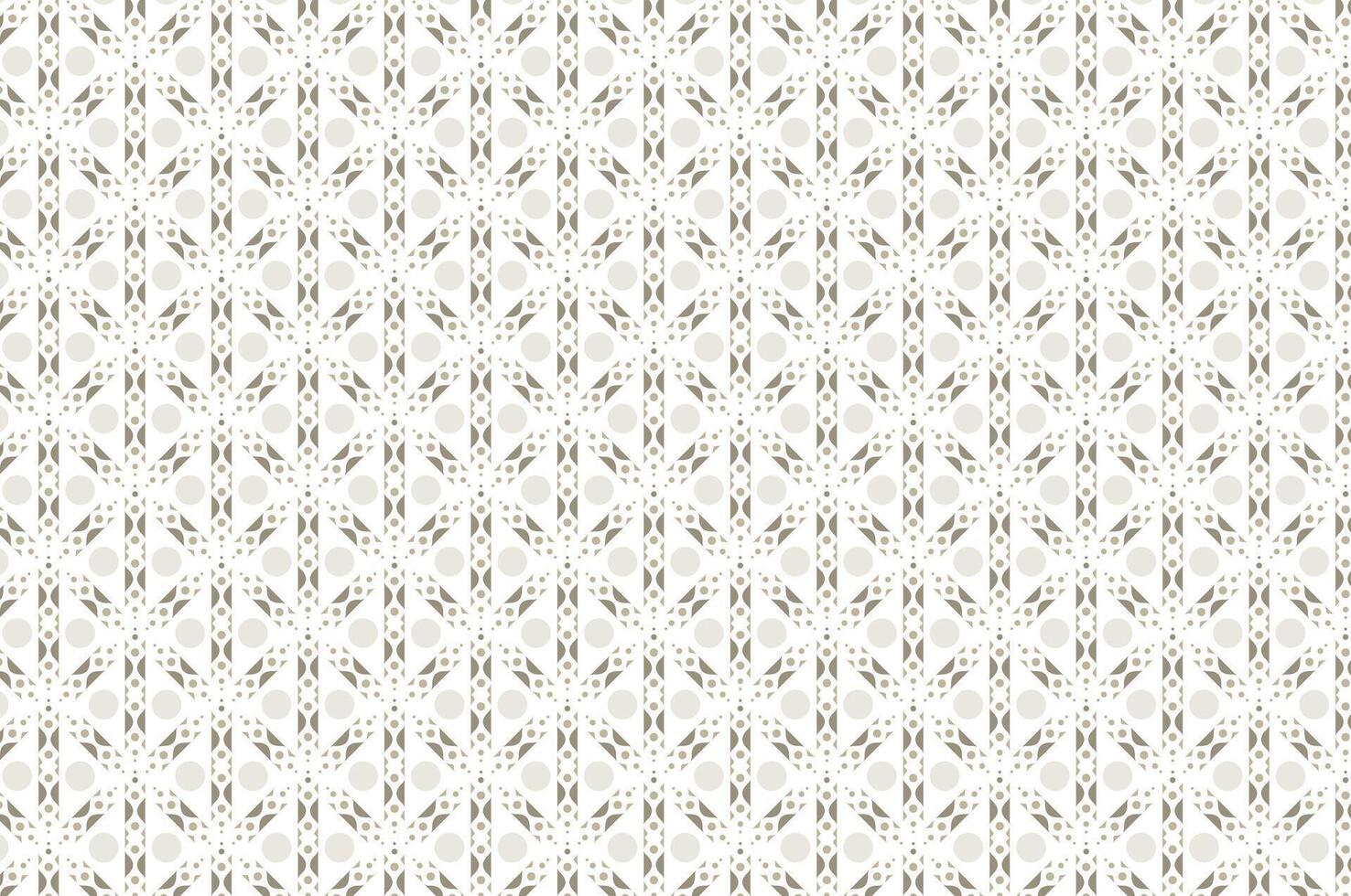 Geometric Pattern Background with Circle, Triangle and Dots Decoration vector