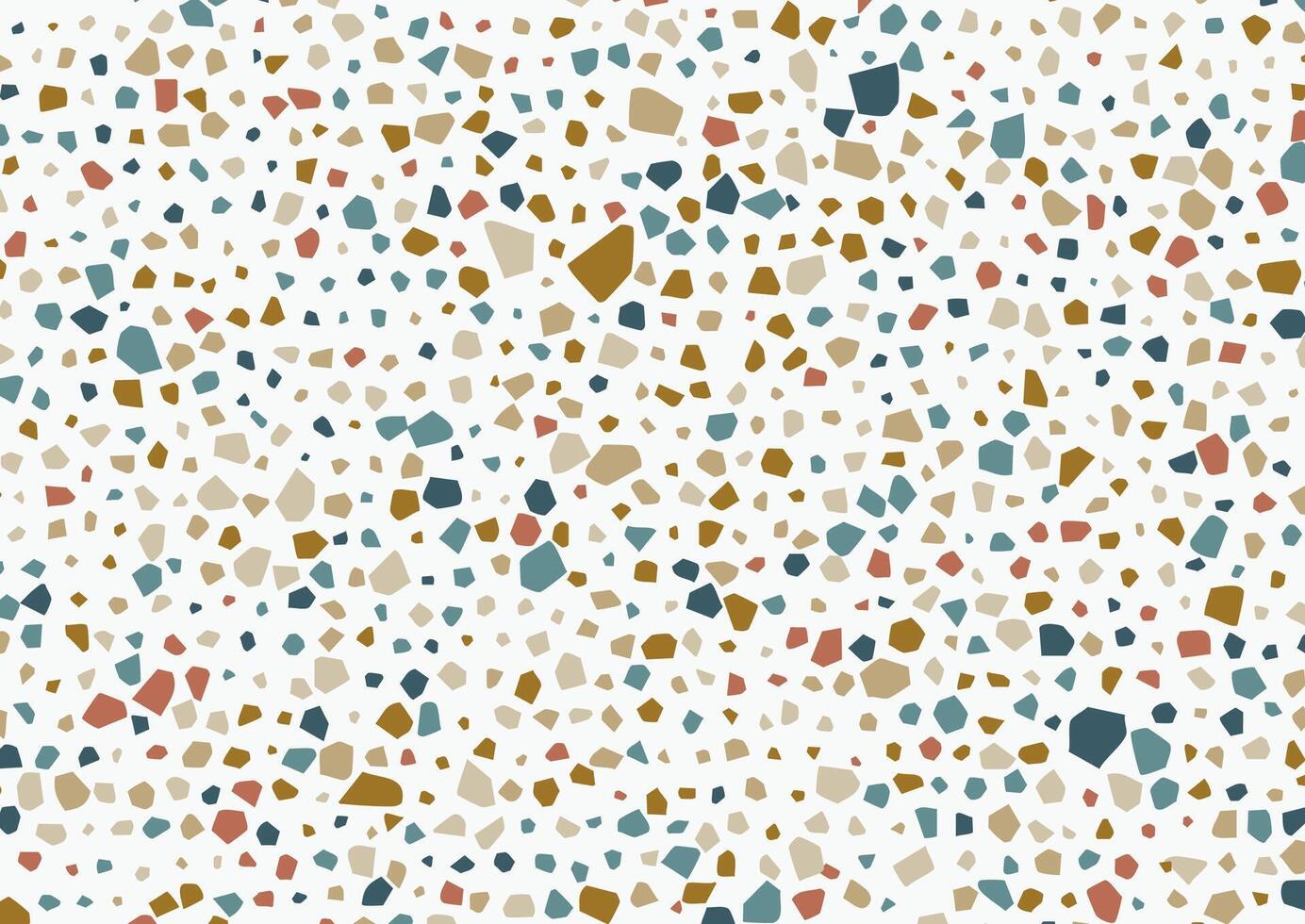 Abstract background with terrazzo pattern design vector