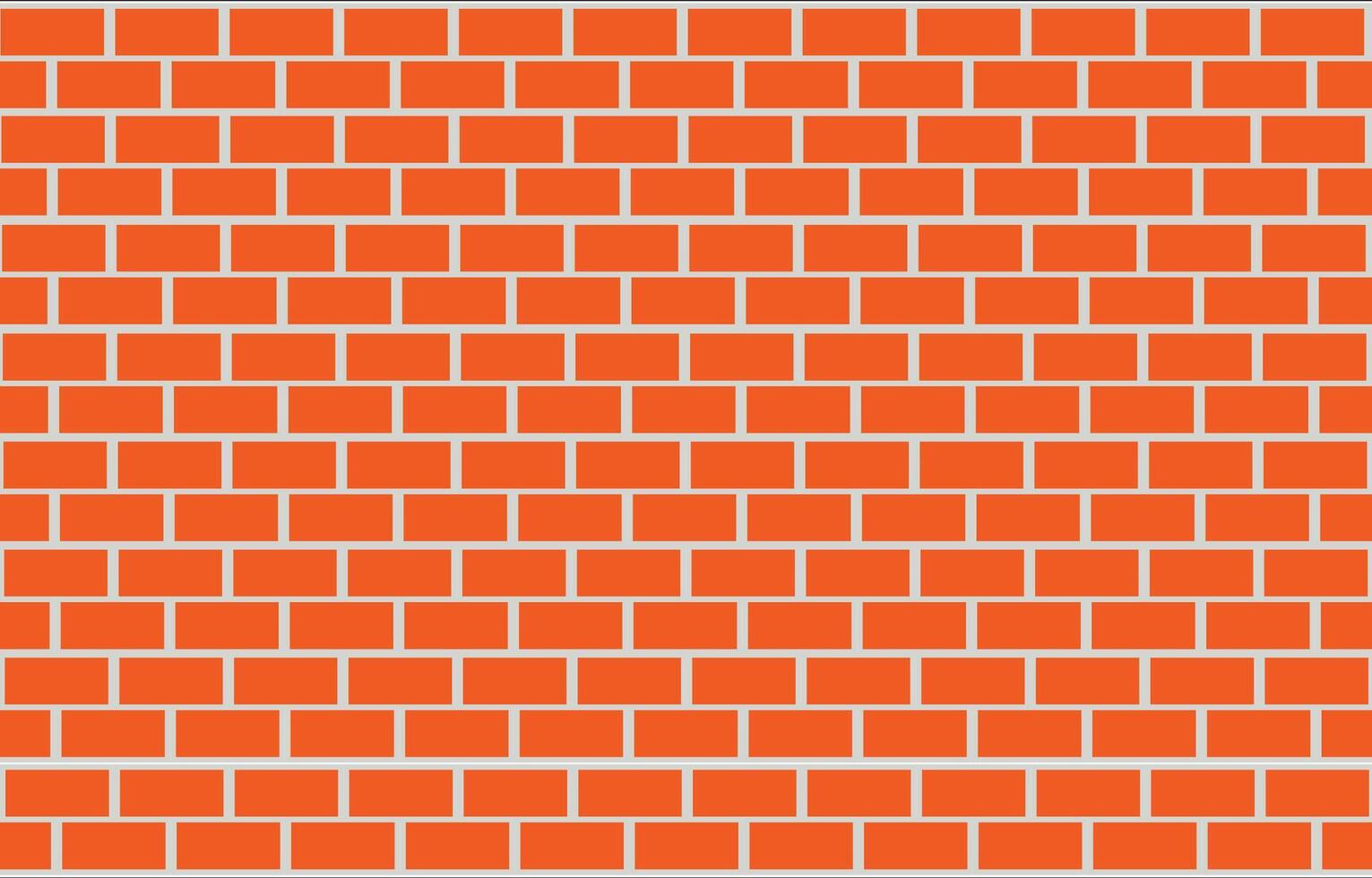 Red brick block background arranged horizontally for background composition vector