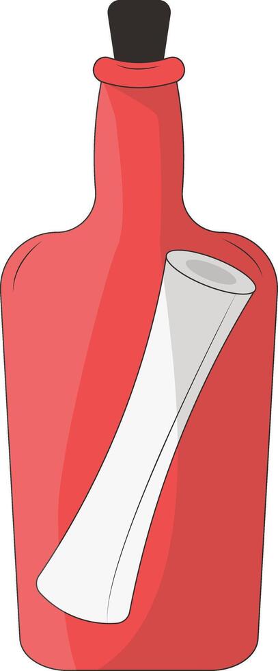 Pirate Object Isolated on White Background vector