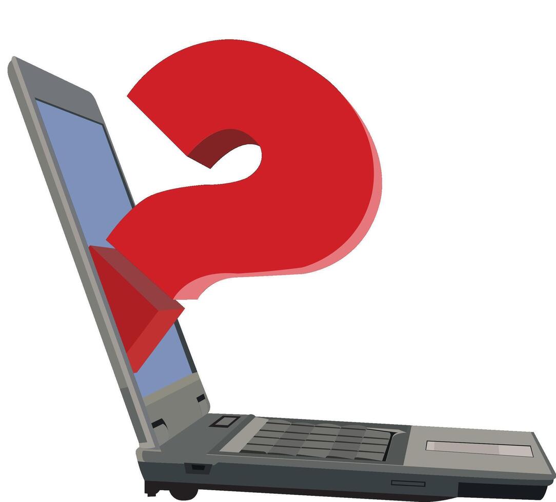 questions via computer vector