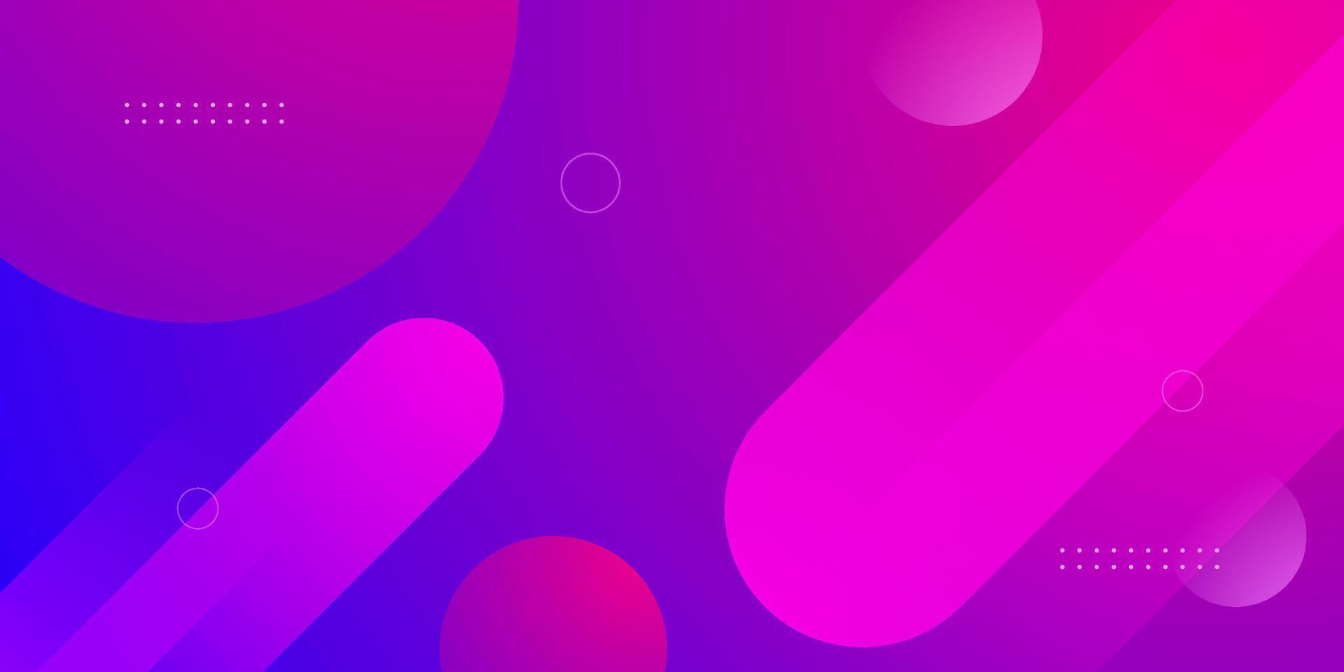 Abstract colorful blue and purple gradient background. Simple overlap dynamic shapes pattern design. vector