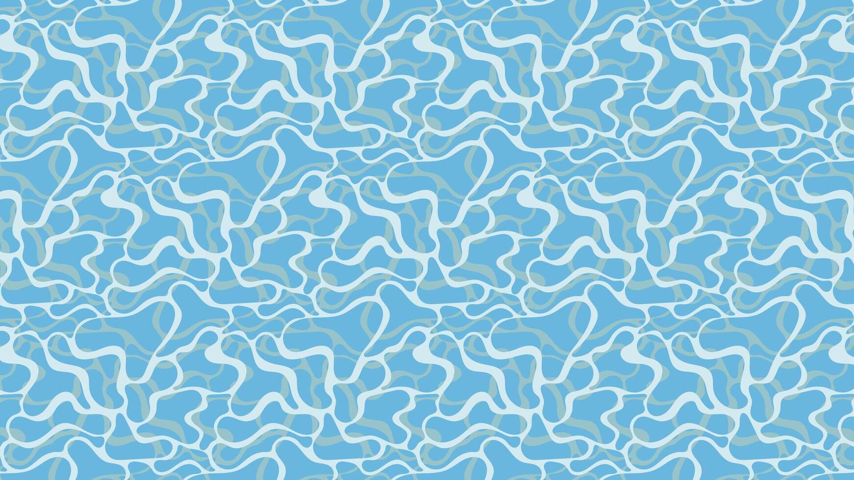 abstract blue water texture background featuring fluid organic patterns ideal for summer themes, ocean designs, swimming pool concepts, and refreshing creative projects vector
