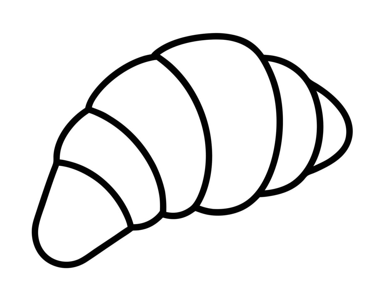 Simple Line Drawing of a Curled Seashell, Evoking a Sense of Calm and Serenity on a White Background vector