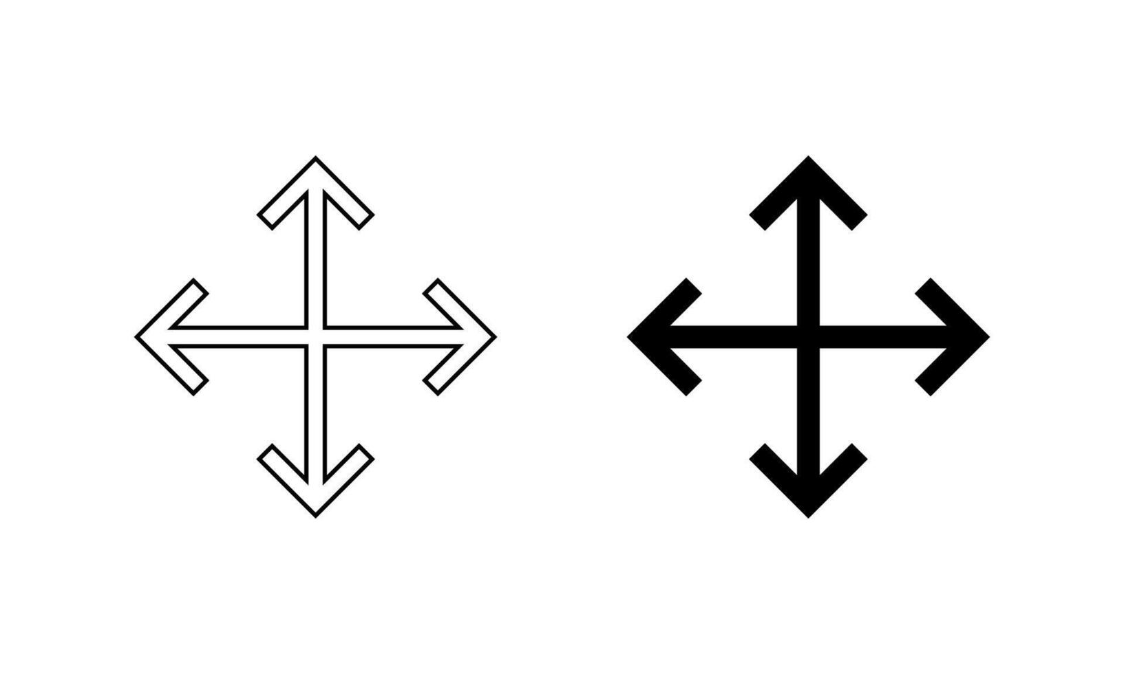 Full screen icon. Expand display symbol. Maximize size concept vector