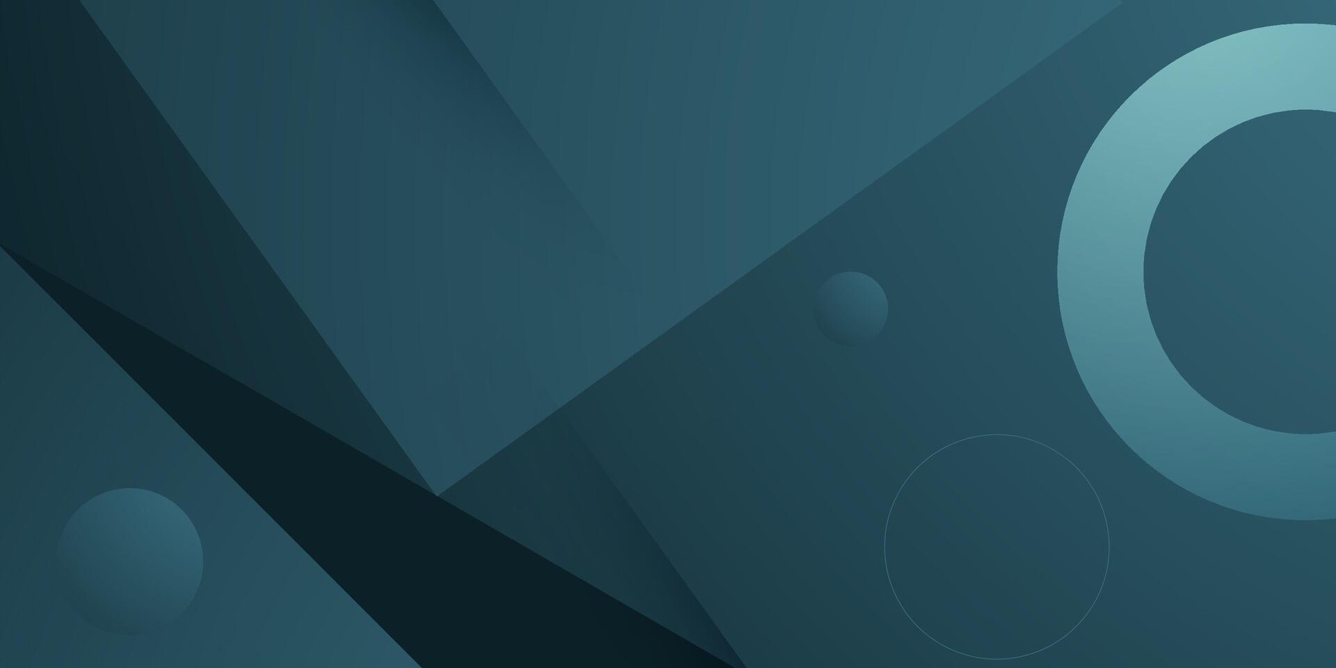 Abstract dark green minimal geometric background. Simple and trendy shapes pattern element background. vector