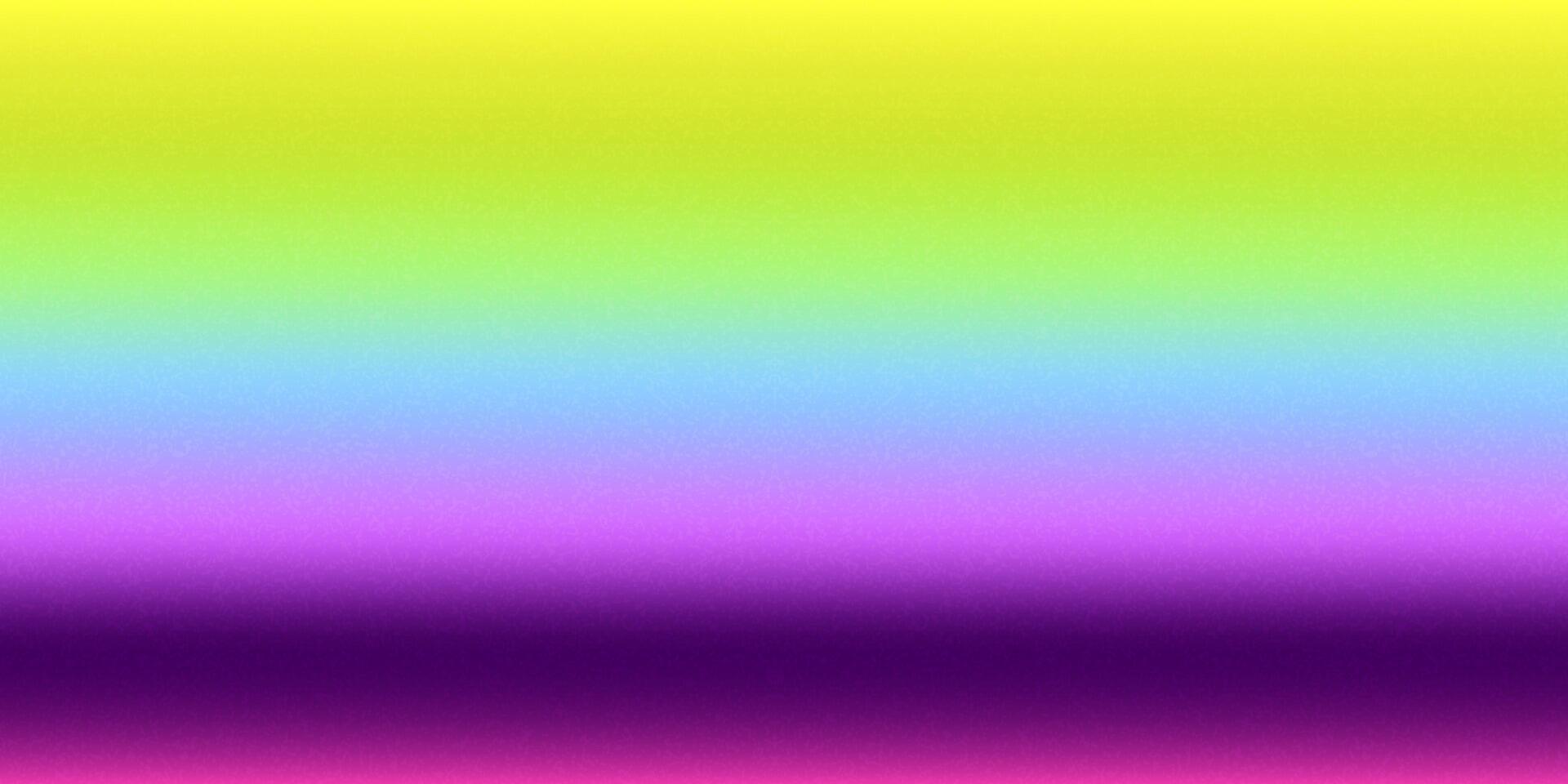 Dreamy gradient flow from warm yellow through green to purple. Soft noise texture adds charm. Suitable for backgrounds, textile design, or mood collages vector