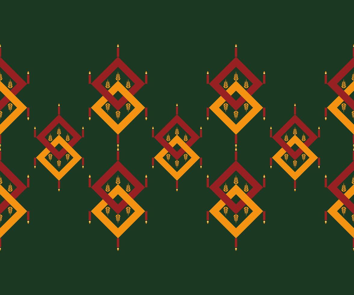 Geometric Pattern Design with Symmetrical Shapes and Decorative Details vector