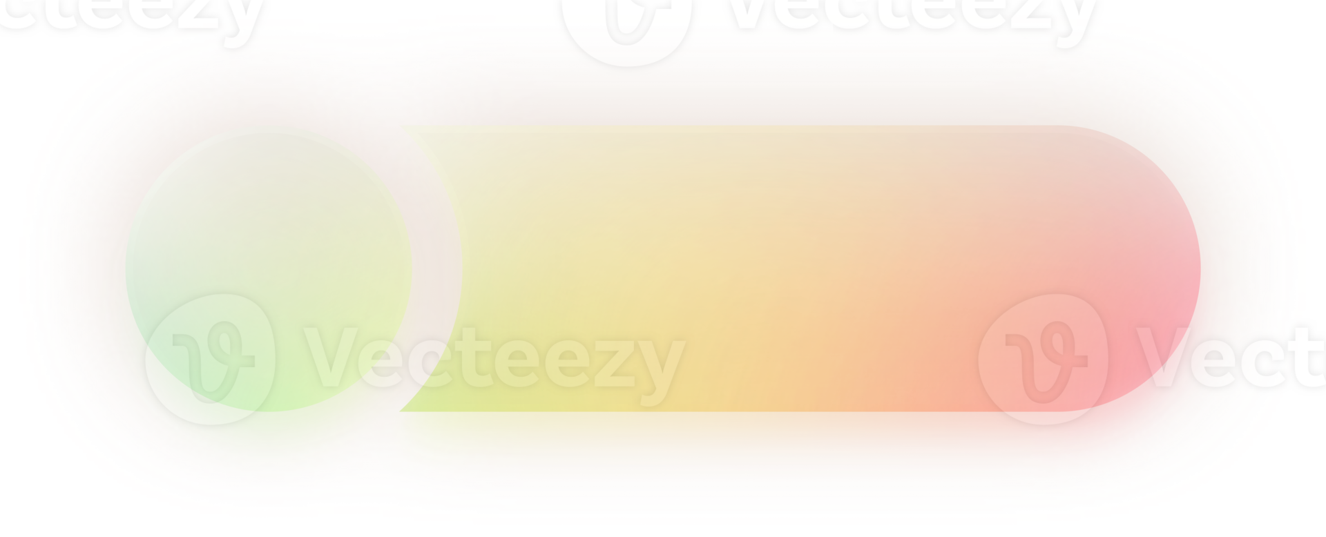 pendenza neon cerchio e rettangolo pulsante icona multicolore forma con morbido splendore per ragnatela e App interfaccia, ui UX design elemento, colorato chiamata per azione grafico per digitale progetti png