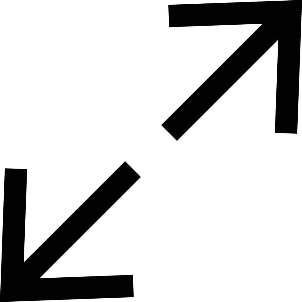 Full screen icon. extend image collection. Expand Reduce icons Button. Maximize icon symbol. Trim view sign. Arrows symbol. scalable big size window signs. vector