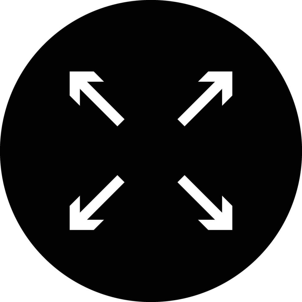 Full screen icon. extend image collection. Expand Reduce icons Button. Maximize icon symbol. Trim view sign. Arrows symbol. scalable big size window sig vector