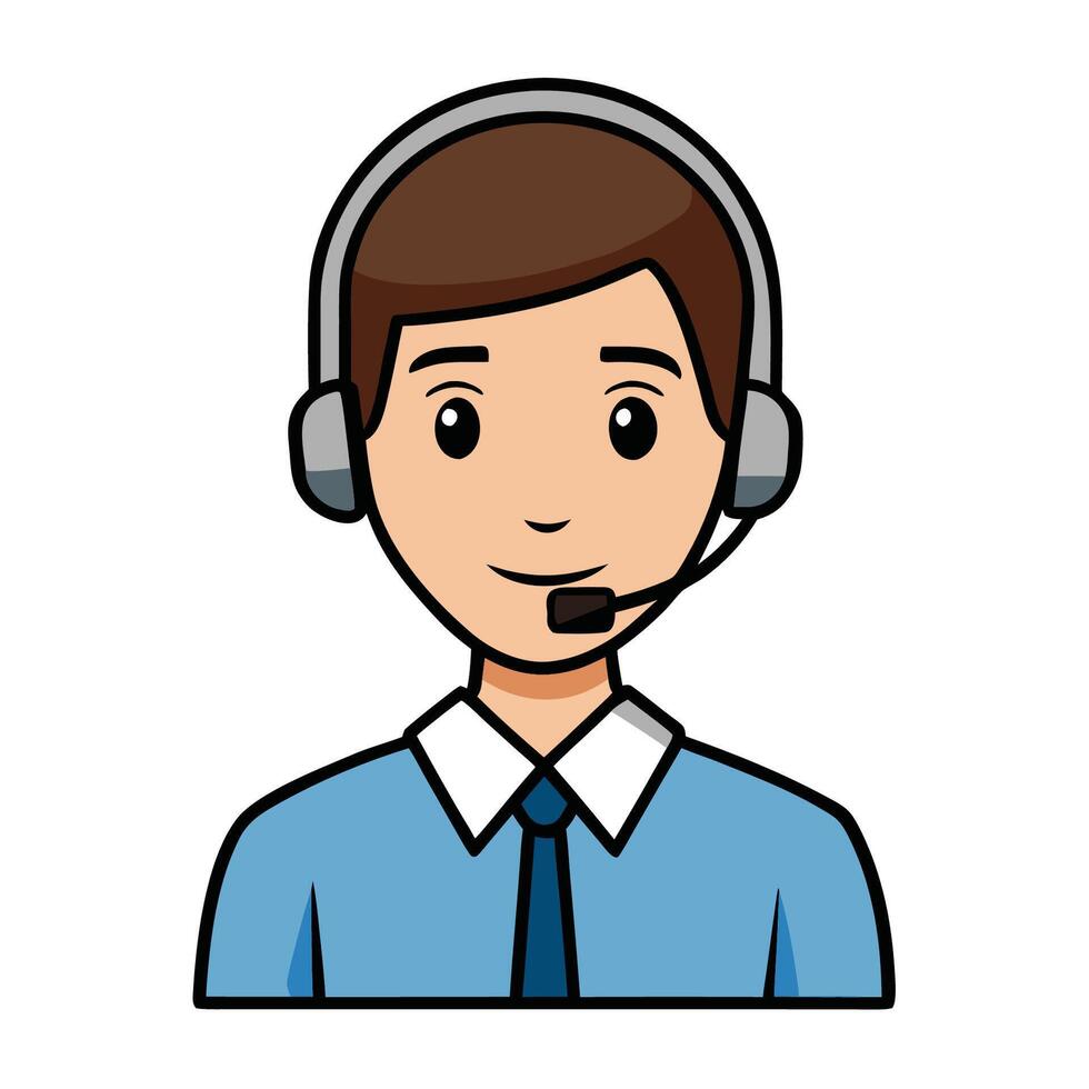 Call center operator avatar, call center operator, call center operator, call center operator, call center vector