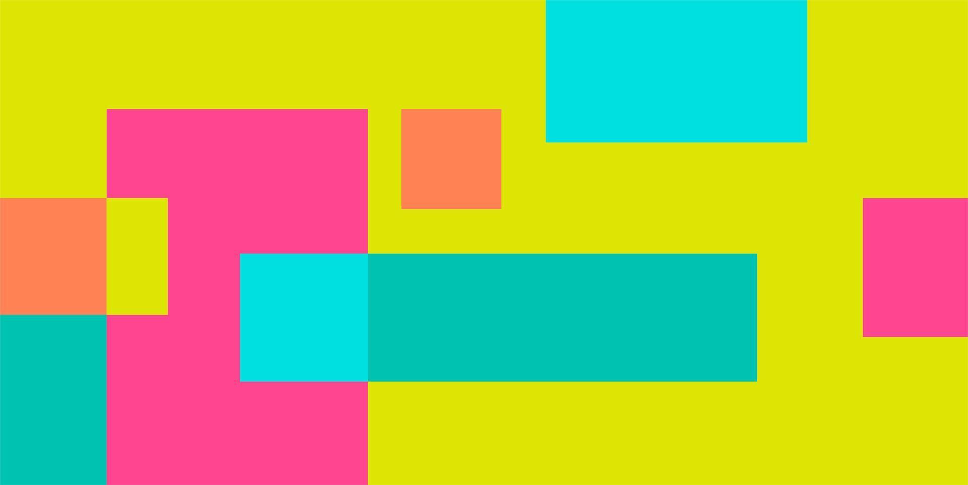 Colorful geometric background, geometric pattern texture, random square shape pattern, abstract pixels with light colors vector