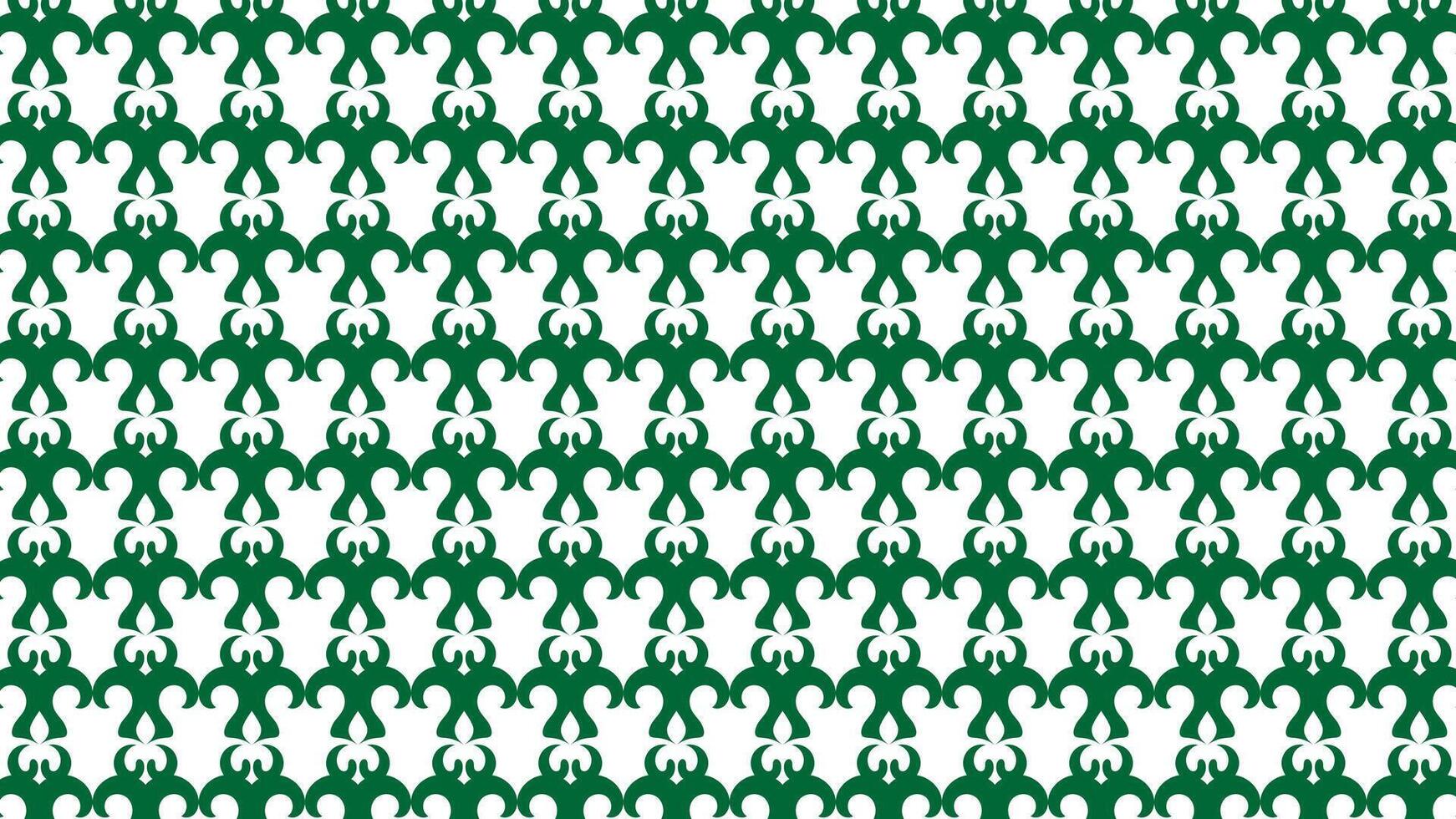 green motif pattern texture background vector