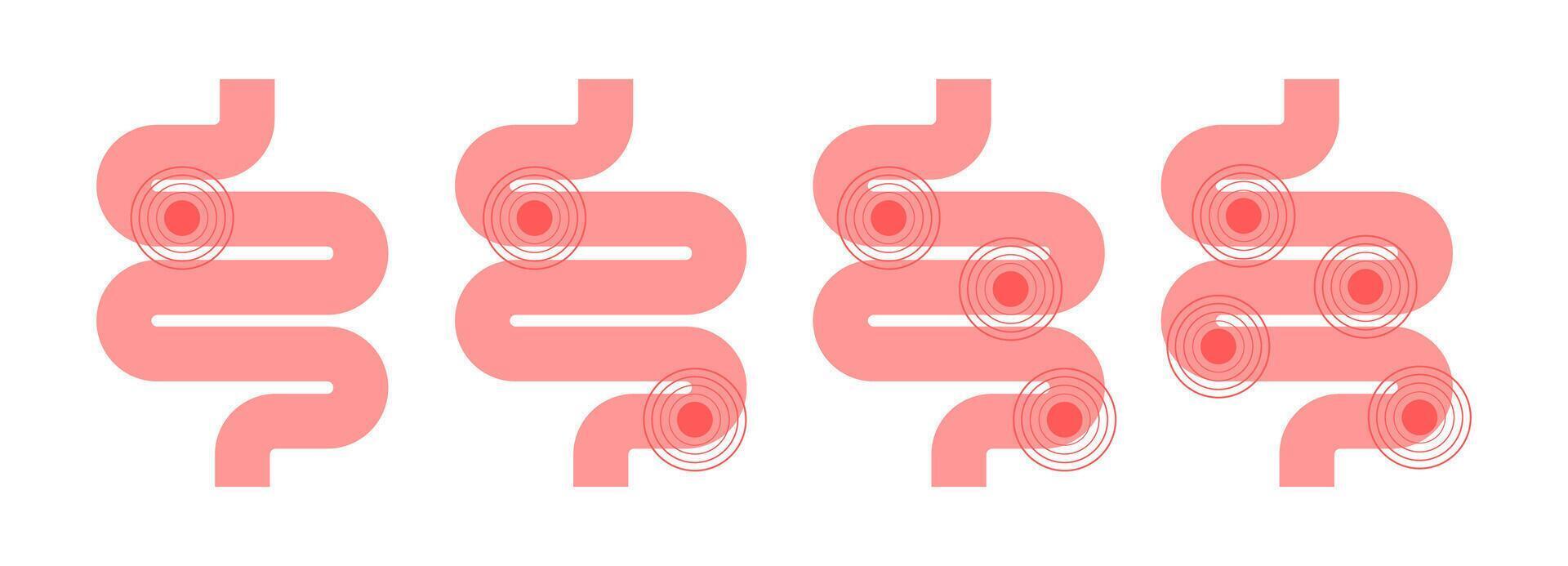 Curvy shapes with circles create a vibrant abstract design. vector