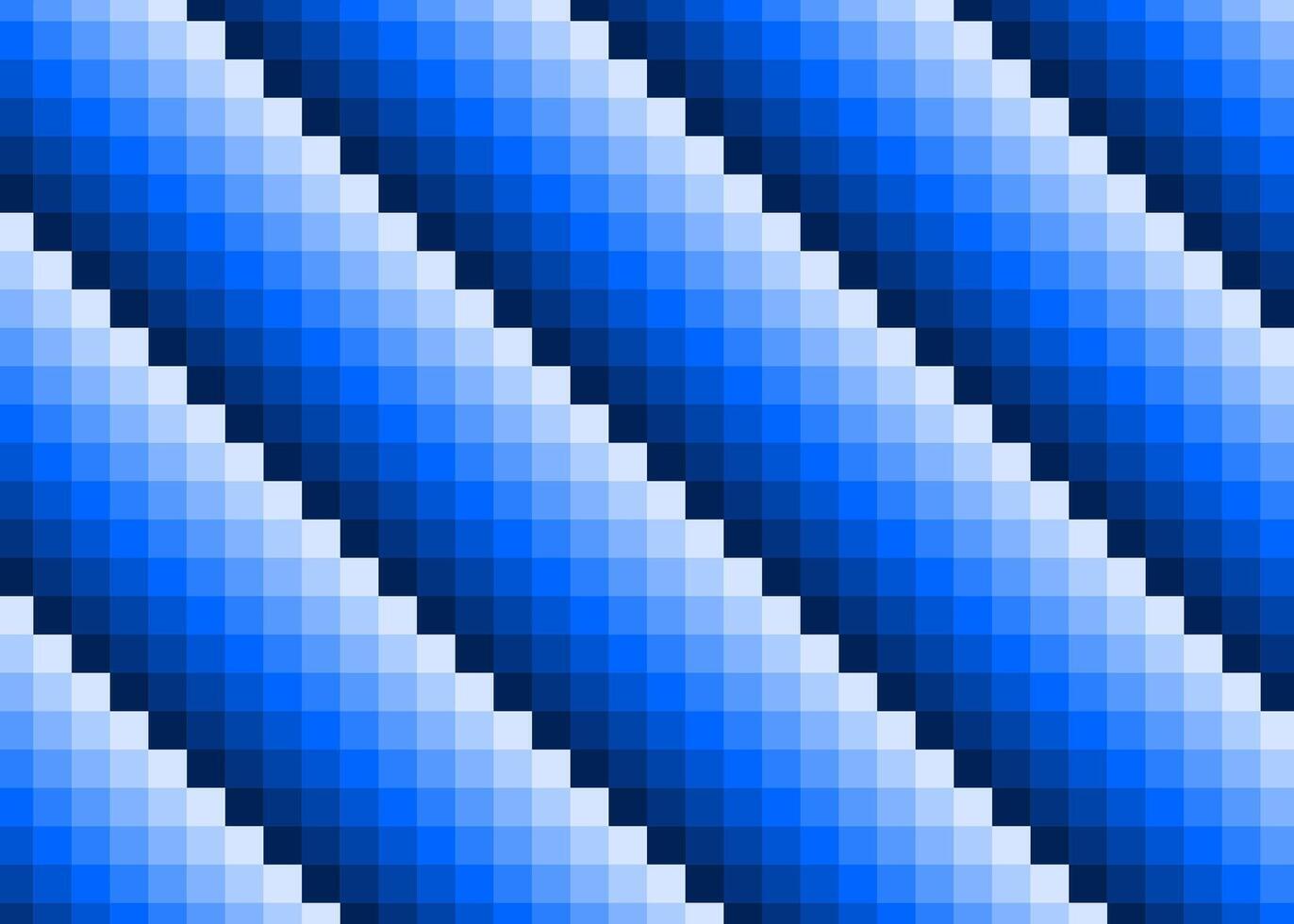 blue pixel gradient background pattern design vector