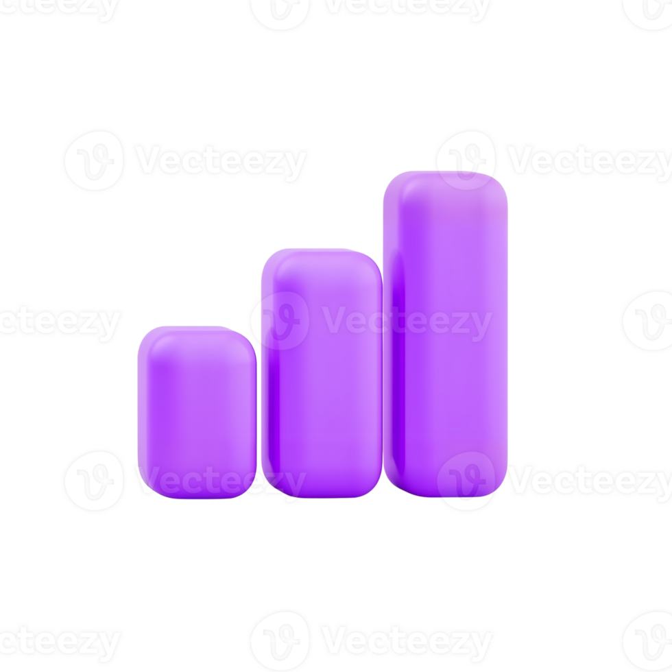 Ascending lavender columns on a plain backdrop create a visual representation of growth and png