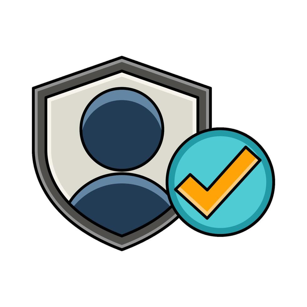 illustration of User authentication vector