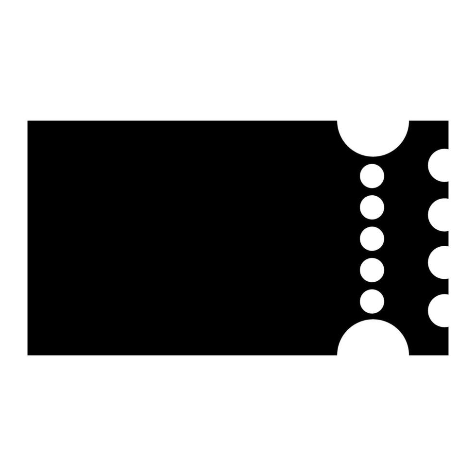 Ticket icon. Outline illustration of ticket icon for web and apps. vector