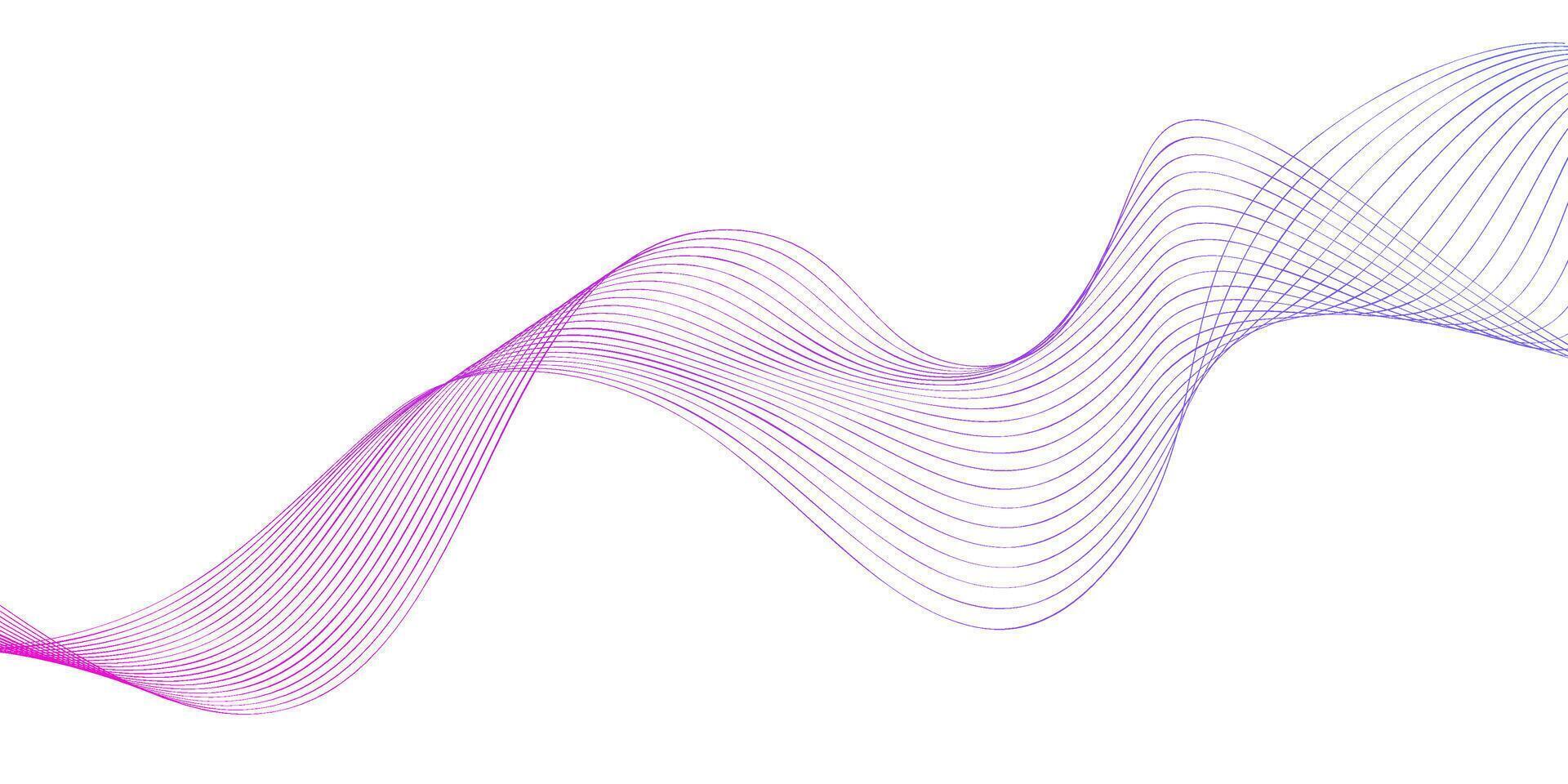 Colorful wave patterns create a visual representation of sound and motion in a dynamic design setting vector