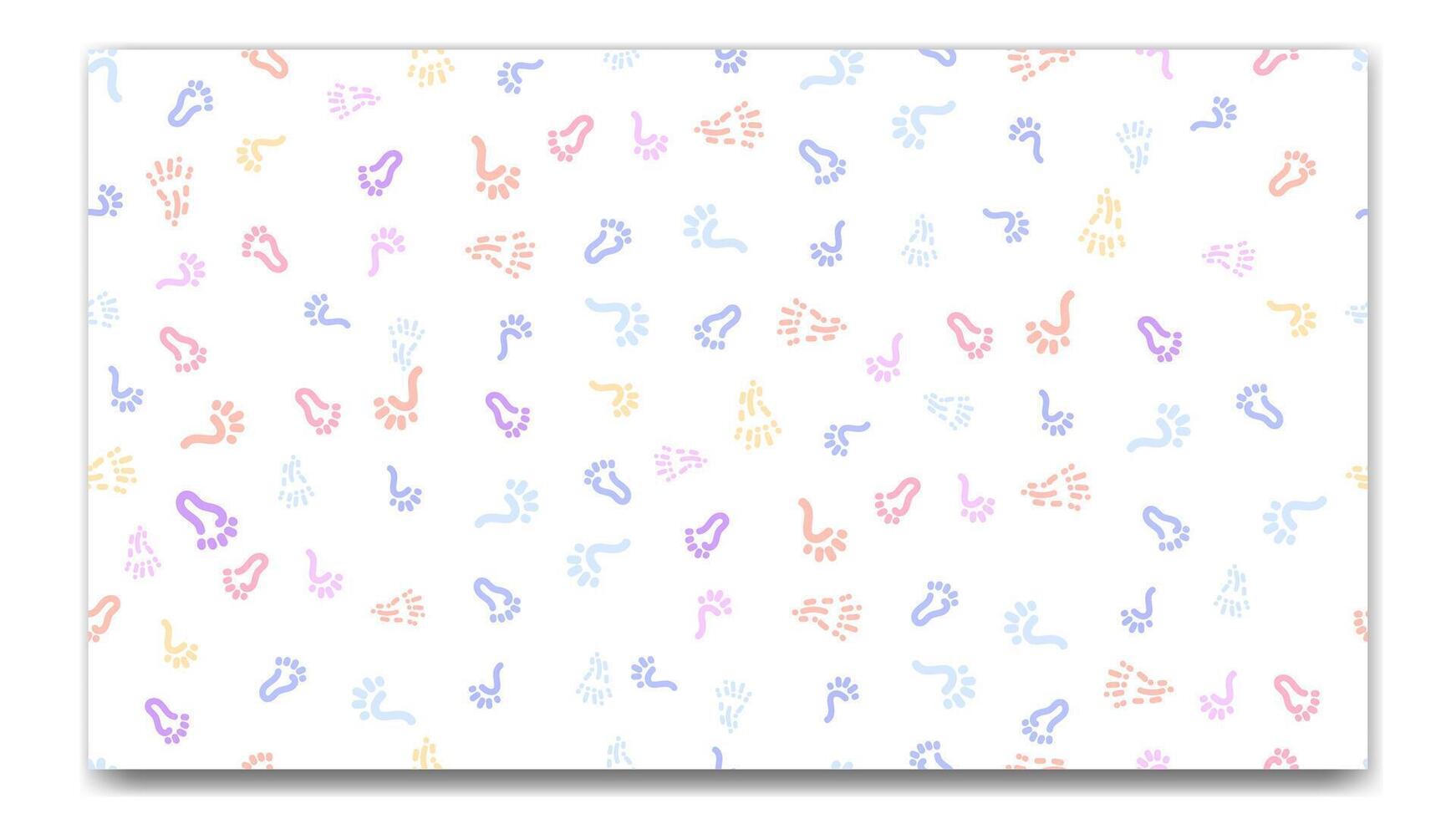 Seamless pattern of hand drawn scribbles. vector